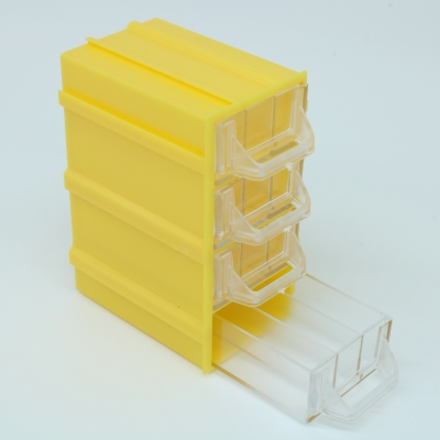 Бокс для р/дет К- 5-В2 прозр/желтый