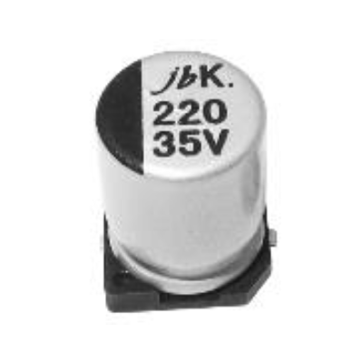 JCK 100uF 25V 20% 6.3x7.7mm 105C SMD / JCK1E101M063077