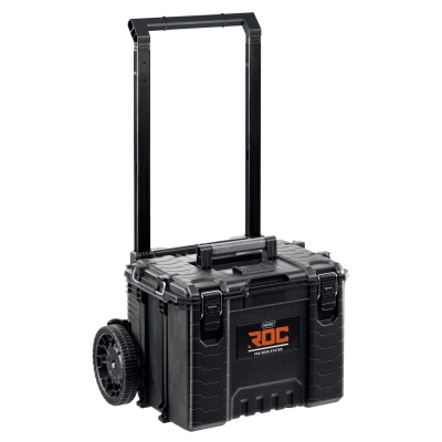KETER ROC PRO GEAR 2.0 (22″) тележка с пластиковым ящиком (38370)