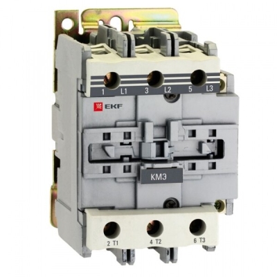 Контактор КМЭ малогабаритный 80А 110В NO+NC PROxima ctr-s-80-110