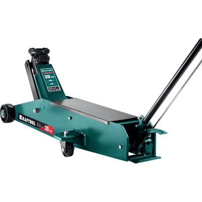 KRAFTOOL HIGH-LIFT, 20 т, 220 - 680 мм, для тяжелой техники, подкатной домкрат (43455-20)
