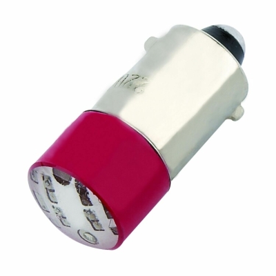 Лампа BA9s для NP2 AC/DC24В (LED) красн. 576747