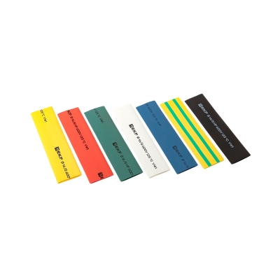 Набор трубок термоусадочных ТУТ нг тонкостен. 16/8 (7 цветов по 3шт 100мм) tut-n-16