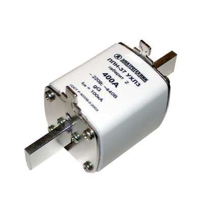 Плавкая вставка ППН-37 УХЛ3, 355А, габарит 2, IP00 (ЭТ)