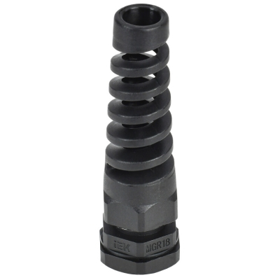 Сальник MGR 18 с гибким отводом d=5-10мм IP68 черный YSA23-08-18-68-K02