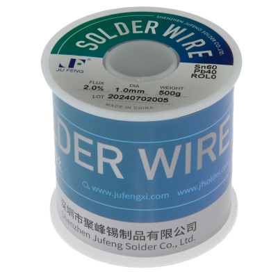 Sn60Pb40 flux ROL0 2.0% 1.0mm 500g reel