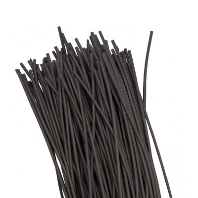 Термоусаживаемая трубка ТУТ нг 35/17.5 черная в отрезках по 1м PROxima tut-35-b-1m