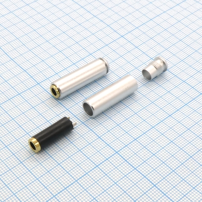 TRS 3.5S (mini jack) гнездо кабельное