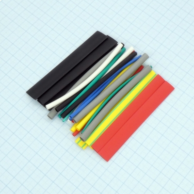 Трубка термоусадочная d= 6.4 прозрачн 1м