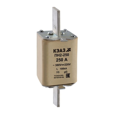 Вставка плавкая ПН2 250 250А У3 110883